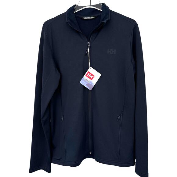 Helly Hansen Versalite Fleece Mens Jacket Blue Large New - Picture 2 of 10